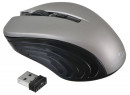 Мышь беспроводная Oklick 545MW чёрный серый USB + радиоканал2