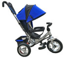 Велосипед трехколёсный Moby Kids Comfort-2 12*/10* синий 6352042