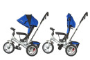 Велосипед трехколёсный Moby Kids Comfort-2 12*/10* синий 6352043