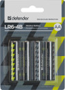 Батарейки Defender LR6-4B 4PCS AA 4 шт 560127