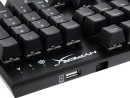 Клавиатура проводная Kingston HyperX Alloy FPS Gaming Keyboard Cherry MX Blue USB черный HX-KB1BL1-RU/A55