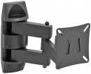 Кронштейн Holder LCD-SU1505-B черный для ЖК ТВ 10-26" настенный поворот наклон до 25 кг