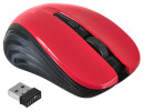 Мышь беспроводная Oklick 545MW чёрный красный USB + радиоканал2