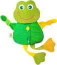 Мягкая игрушка-грелка лягушонок МЯКИШИ Доктор Мякиш 39 см зеленый текстиль 228