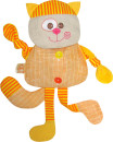 Мягкая игрушка-грелка кот МЯКИШИ Доктор Мякиш 35 см оранжевый ткань 2322