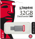 Флешка USB 32Gb Kingston DataTraveler 50 DT50/32GB красный4