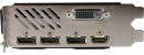Видеокарта 6144Mb Gigabyte GeForce GTX1060 PCI-E 192bit GDDR5 DVI HDMI DP HDCP GV-N1060G1GAMING-6GD V2 Retail6