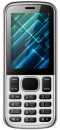 Мобильный телефон Vertex D510 серебристый черный 2.4"
