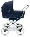 Коляска для новорожденного Inglesina Vittoria на шасси Comfort Chrome/Blue (AB10E1MAR + AE10G1000)2
