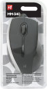 Мышь проводная DEFENDER MM-340 Black/Grey чёрный серый USB 523403