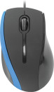 Мышь проводная DEFENDER MM-340 чёрный синий USB