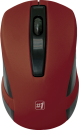 Мышь беспроводная DEFENDER MM-605 красный USB 526052