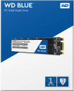 Твердотельный накопитель SSD M.2 1Tb Western Digital Blue Read 545Mb/s Write 525Mb/s SATAIII WDS100T1B0B3