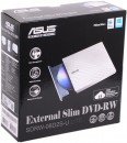 Внешний привод DVD±RW ASUS SDRW-08D2S-U Lite USB 2.0 белый Retail4