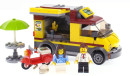 Конструктор LEGO City: Фургон-пиццерия 249 элементов 601503