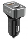 Автомобильное зарядное устройство LAB.C USB Car Charger 2.4А USB серый LABC-583-GR2