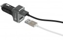 Автомобильное зарядное устройство LAB.C USB Car Charger 2.4А USB серый LABC-583-GR4