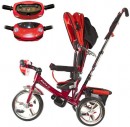 Велосипед трехколёсный Moby Kids Comfort 12*/10* красный 649462