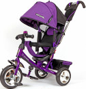 Велосипед трехколёсный Moby Kids Comfort 10"/8" фиолетовый 950D