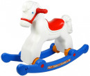Каталка-качалка R-Toys Лошадка-трансформер пластик от 8 месяцев на колесах белый ОР146в2