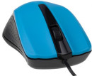 Мышь проводная Gembird MUS-101-B голубой USB2