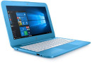 Ноутбук HP Stream 11-y004ur 11.6" 1366x768 Intel Celeron-N3050 32 Gb 4Gb Intel HD Graphics синий Windows 10 Home Y7X23EA3