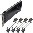 Видеокарта PNY Quadro NVS 810 VCNVS810DVIBLK-1 PCI-E 4096Mb GDDR3 128 Bit Retail3