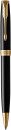 Шариковая ручка поворотная Parker Sonnet Core K530 LaqBlack GT черный M 1931497