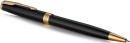 Шариковая ручка поворотная Parker Sonnet Core K530 LaqBlack GT черный M 19314972
