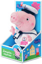 Мягкая игрушка свинка РОСМЭН "Свинка Пеппа" - Джордж-морячок 25 см розовый плюш текстиль пластик