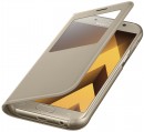 Чехол Samsung EF-CA520PFEGRU для Samsung Galaxy A5 2017 S View Standing Cover золотистый3