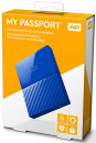 Внешний жесткий диск 2.5" USB3.0 4 Tb Western Digital My Passport WDBUAX0040BBL-EEUE синий5