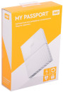 Внешний жесткий диск 2.5" USB3.0 4 Tb Western Digital My Passport WDBUAX0040BWT-EEUE белый5