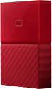 Внешний жесткий диск 2.5" USB3.0 4 Tb Western Digital My Passport WDBUAX0040BRD-EEUE красный2