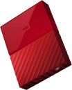 Внешний жесткий диск 2.5" USB3.0 4 Tb Western Digital My Passport WDBUAX0040BRD-EEUE красный3