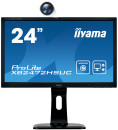 Монитор 24" iiYama XB2472HSUC-B1 черный VA 1920x1080 250 cd/m^2 8 ms DVI VGA Аудио DisplayPort USB2