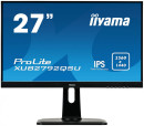 Монитор 27" iiYama XUB2792QSU-B1 черный IPS 2560x1440 350 cd/m^2 5 ms DVI HDMI DisplayPort Аудио USB