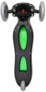 Самокат трехколёсный Globber ELITE SL My Free Fold up со светящимися колесами зеленый 445-1069