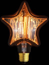 Лампа накаливания E27 40W звезда прозрачная 2740-S