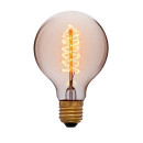Лампа накаливания E27 60W шар золотой 053-525
