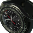 Смарт-часы Samsung Galaxy Gear S3 Frontier SM-R760 1.3" Super AMOLED темно-серый SM-R760NDAASER6
