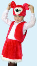 Карнавальный костюм Костюмы Мышка (головной убор, жилет, юбка) в ассортименте К-027