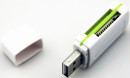 Картридер внешний ORIENT CR-011G SDHC/SDXC/microSD/MMC/MS/MS Duo/M2 USB 2.0 бело-зеленый3
