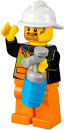 Конструктор LEGO Juniors Чемоданчик: Пожарная команда 110 элементов 107403