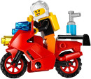 Конструктор LEGO Juniors Чемоданчик: Пожарная команда 110 элементов 107406