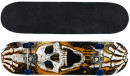 Скейтборд Shantou Gepai Skull 79х20 см, PVC колеса 635081