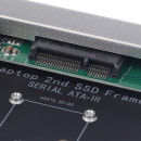 Шасси Orient UHD-2MSC12 для SSD mSATA для установки в SATA отсек оптического привода ноутбука 12.7 мм 303452