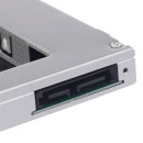 Шасси Orient UHD-2MSC12 для SSD mSATA для установки в SATA отсек оптического привода ноутбука 12.7 мм 303453