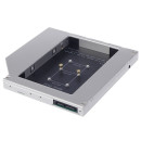Шасси Orient UHD-2MSC12 для SSD mSATA для установки в SATA отсек оптического привода ноутбука 12.7 мм 303454