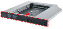 Шасси Orient UHD-2M2C9 для SSD M.2 NGFF для установки в SATA отсек оптического привода ноутбука 9.5 мм 303465